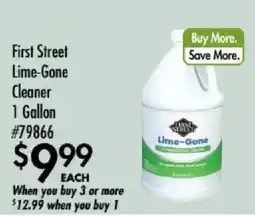 Smart & Final First Street Lime-Gone Cleaner offer