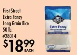 Smart & Final First Street Extra Fancy Long Grain Rice offer