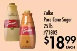 Smart & Final Torani pure cane sugar offer