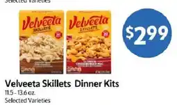 Homeland Market Velveeta Skillets Dinner Kits offer