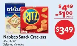 Homeland Market Nabisco Snack Crackers offer