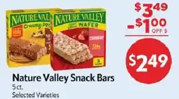 Homeland Market Nature Valley Snack Bars offer