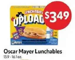 Homeland Market Oscar Mayer Lunchables offer