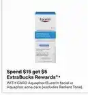CVS Eucerin Aquaphor facial or Aquaphor acne care offer