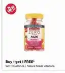 CVS All Nature Made vitamins offer