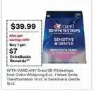CVS Crest 3d whitestrips sensitive & gentle offer
