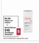 CVS Avene skin care offer