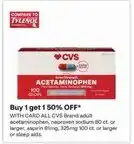 CVS CVS acetaminophen offer