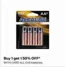CVS CVS alkaline aa batteries offer