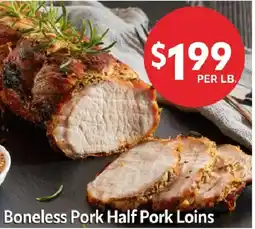 Homeland Market Boneless Pork Half Pork Loins offer
