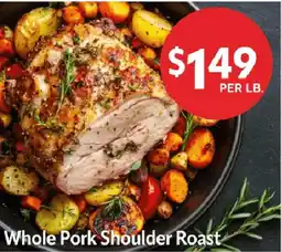 Homeland Market Whole Pork Shoulder Roast offer