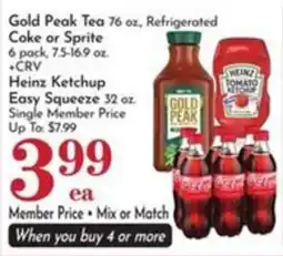 Pavilions Gold Peak Tea offer