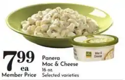 Pavilions Panera Mac & Cheese offer