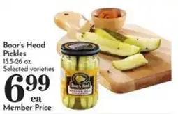 Pavilions Boar's Head Pickles offer