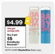 CVS Maybelline Baby Lips offer