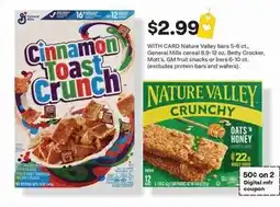 CVS Nature Valley Crunchy Oats 'n Honey offer