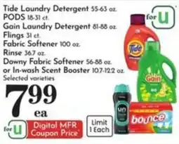 Pavilions Tide Laundry Detergent PODS offer