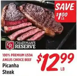 Rouses Chairman's Reserve Picancha Steak offer