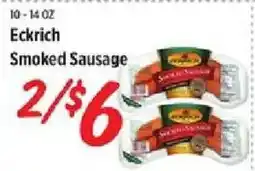 Rouses Eckrich smoked sausage offer