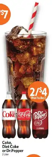 Homeland Market Coke, Diet Coke or Dr.Pepper offer