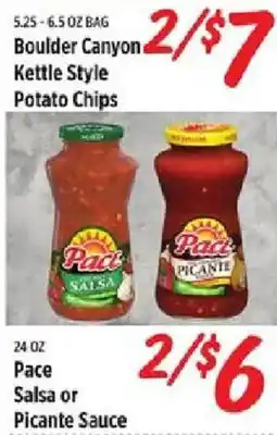 Rouses Boulder Canyon kettle style potato chips offer