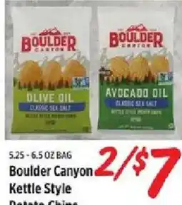 Rouses Boulder Canyon Kettle Style Potato Chips offer