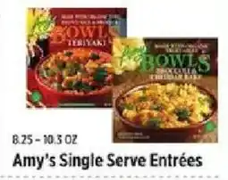 Rouses Amy's Single Serve Entrées offer