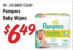 Rouses Pampers baby wipes offer