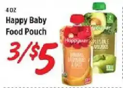 Rouses Happy Baby Food Pouch offer