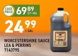 US Foods Chef's Store Worcestershire Sauce Lea & Perrins offer