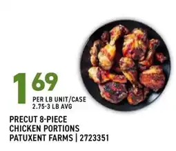 US Foods Chef's Store Patuxent Farms precut chicken portions offer
