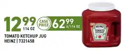 US Foods Chef's Store Heinz tomato ketchup jug offer
