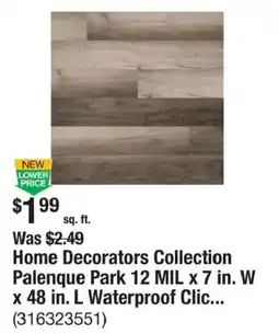 The Home Depot Home Decorators Collection Palenque Park offer