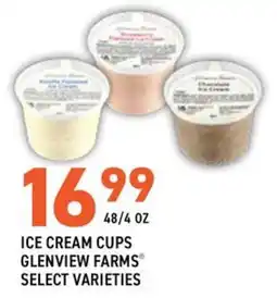 US Foods Chef's Store Glenview Farms Ice Cream Cups offer