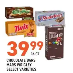 US Foods Chef's Store Mars Wrigley chocolate bars offer