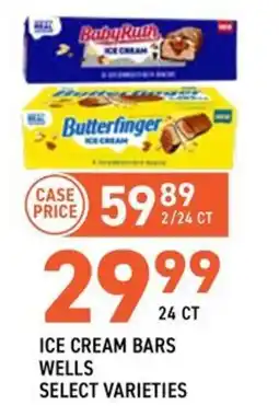 US Foods Chef's Store Baby Ruth ice cream bars offer
