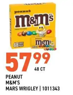 US Foods Chef's Store Peanut M&M's offer