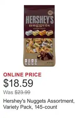 Costco Hershey's Nuggets Assortment, Variety Pack, 145-count offer