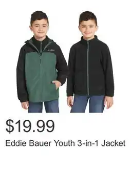 Costco Eddie Bauer Youth 3-in-1 Jacket offer