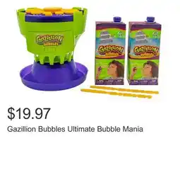 Costco Gazillion Bubbles Ultimate Bubble Mania offer