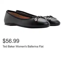 Costco Ted Baker Women's Ballerina Flat offer