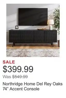 Costco Northridge Home Del Rey Oaks 74 Accent Console offer