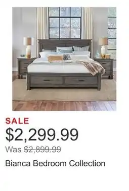 Costco Bianca Bedroom Collection offer