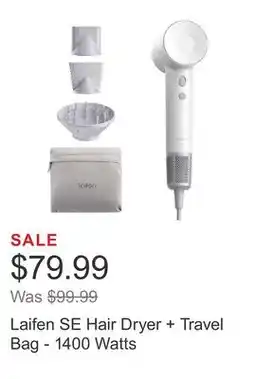 Costco Laifen SE Hair Dryer + Travel Bag - 1400 Watts offer