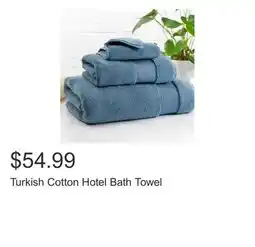 Costco Turkish Cotton Hotel Bath Towel offer