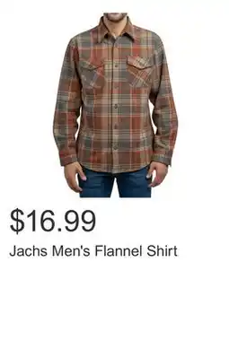 Costco Jachs Men's Flannel Shirt offer