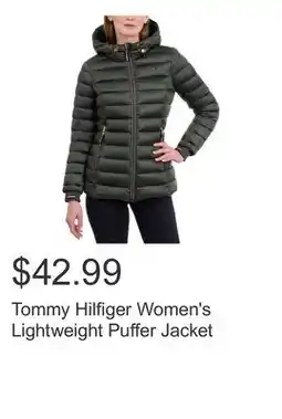 Costco Tommy Hilfiger Women's Lightweight Puffer Jacket offer
