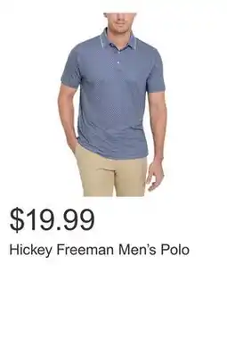 Costco Hickey Freeman Men's Polo offer