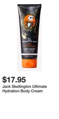 Bath & Body Works Jack Skellington Ultimate Hydration Body Cream offer