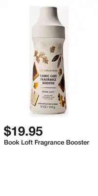 Bath & Body Works Book Loft Fragrance Booster offer